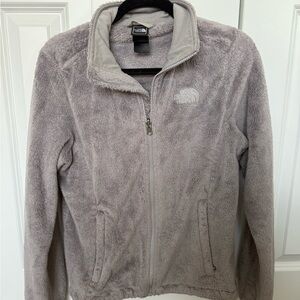 The North Face Women's Light Gray Teddy Jacket